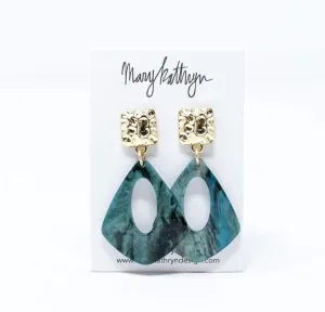 Paige Emerald Earrings