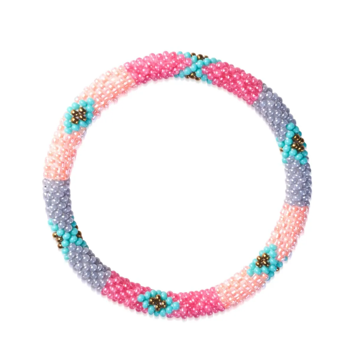 Palm Beach | Himalayan Glass Bead Bracelet