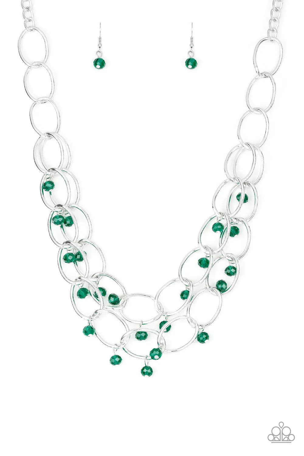 Paparazzi Yacht Tour Necklace Green
