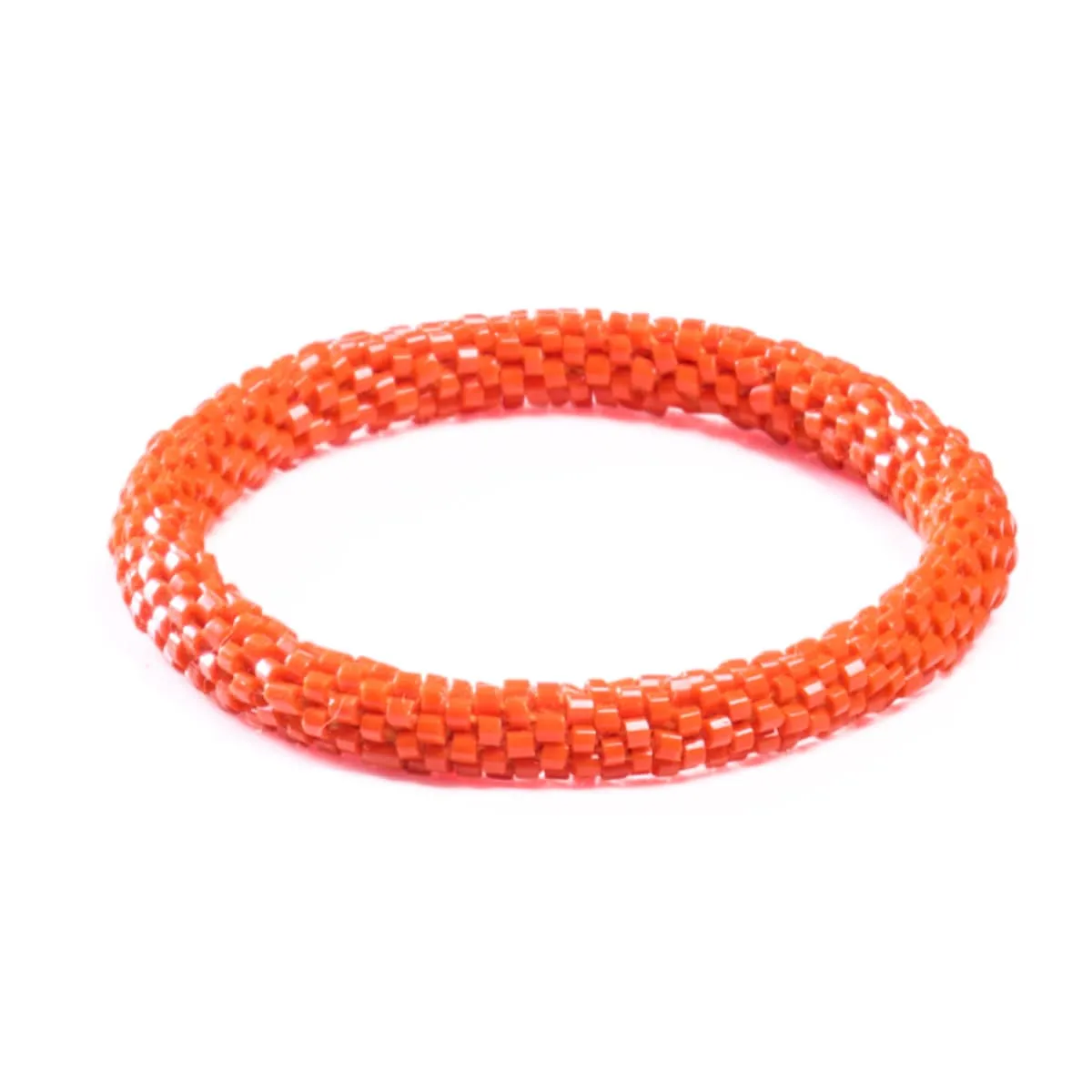 Papaya | Himalayan Glass Bead Bracelet