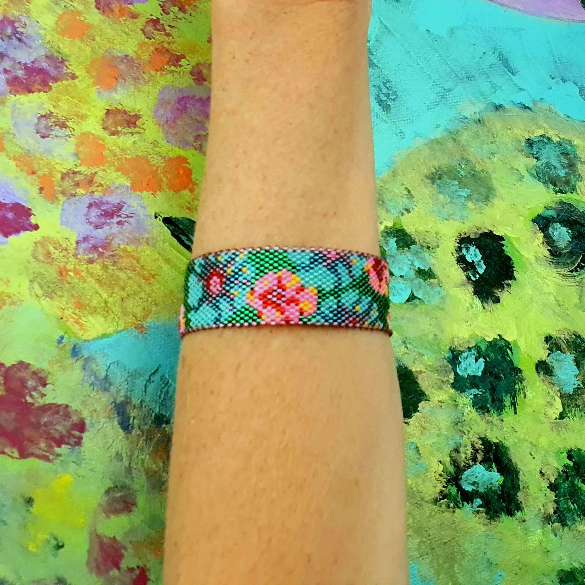 Pattern - Bracelet OLGA FLEURI