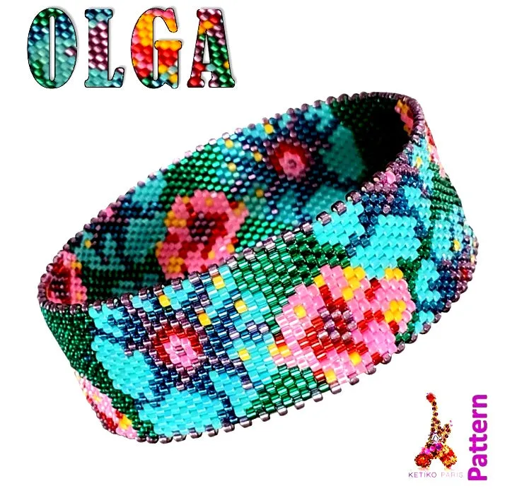 Pattern - Bracelet OLGA FLEURI