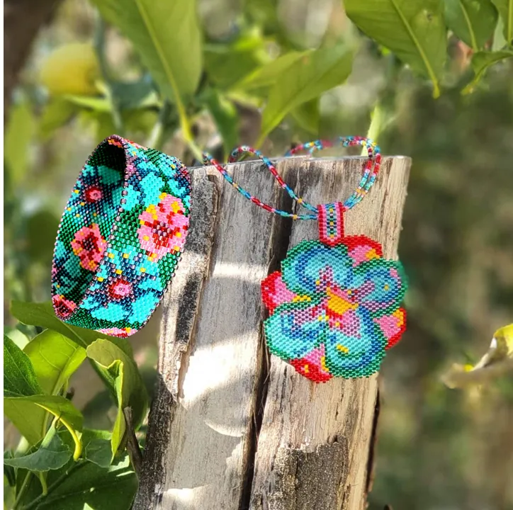 Pattern - Bracelet OLGA FLEURI