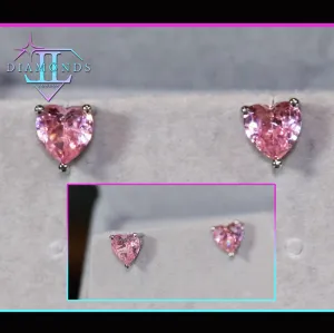Pear Shape Earrings | Teardrop Earrings | Pink Diamond Earrings | Teardrop Earrings