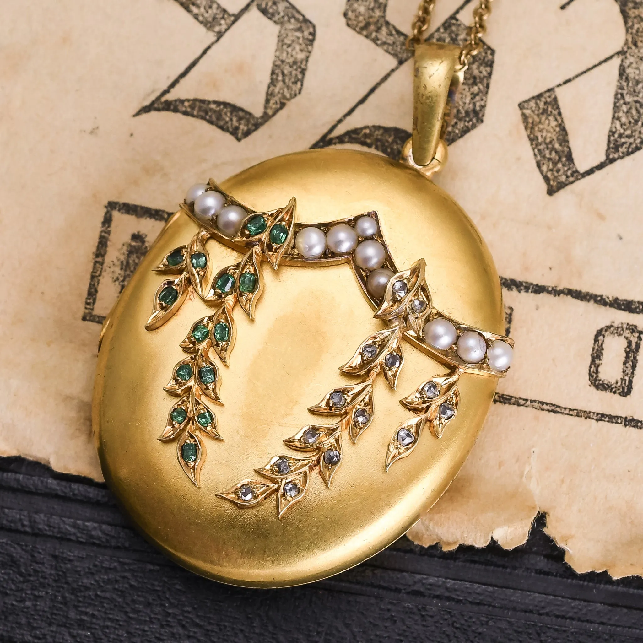 Pearl Laurel Locket 3rd Payment