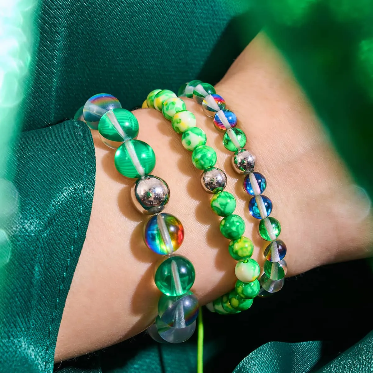 Picasso Porcelain Macrame Bracelet | Everglades