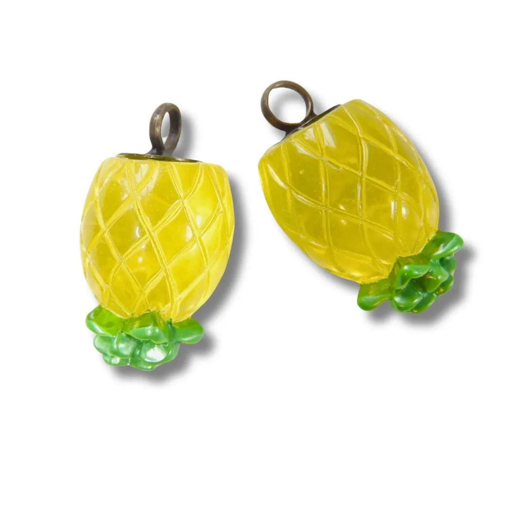 Pineapple fruit charms