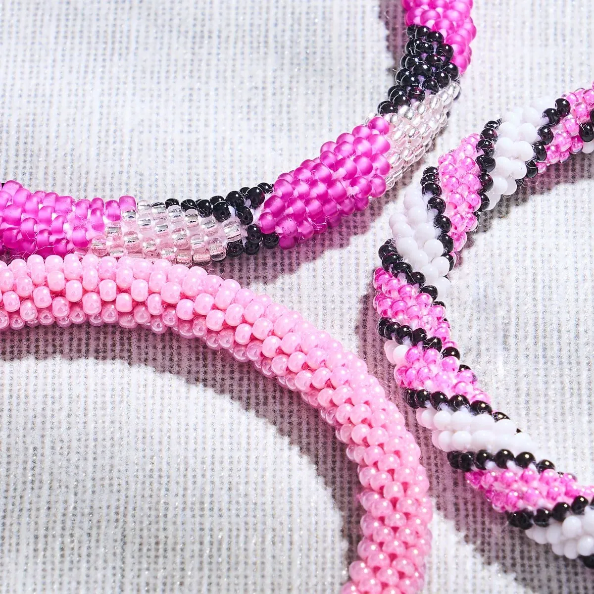 Pink | Himalayan Glass Bead Bracelet
