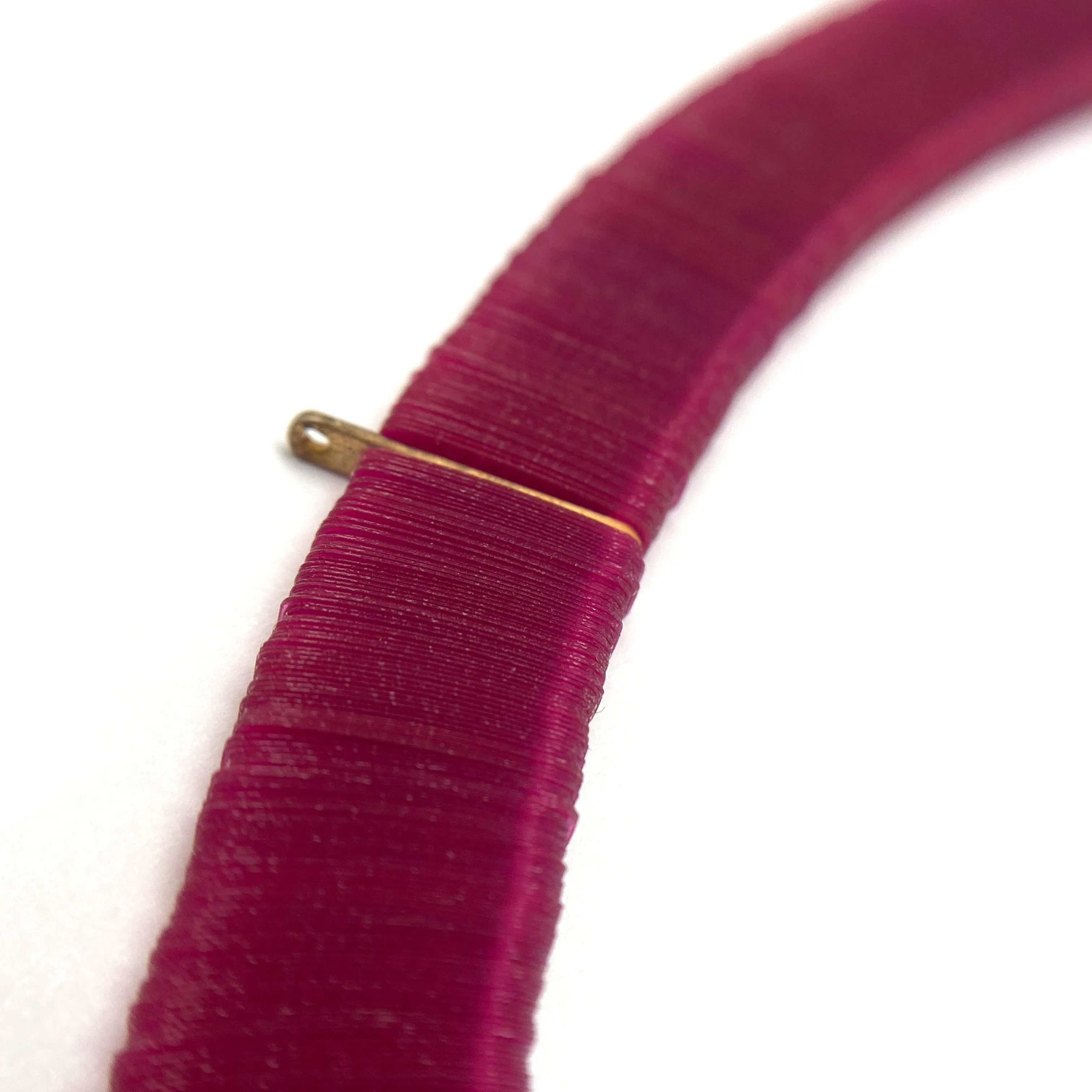 Pink Tassel Sequin Necklace