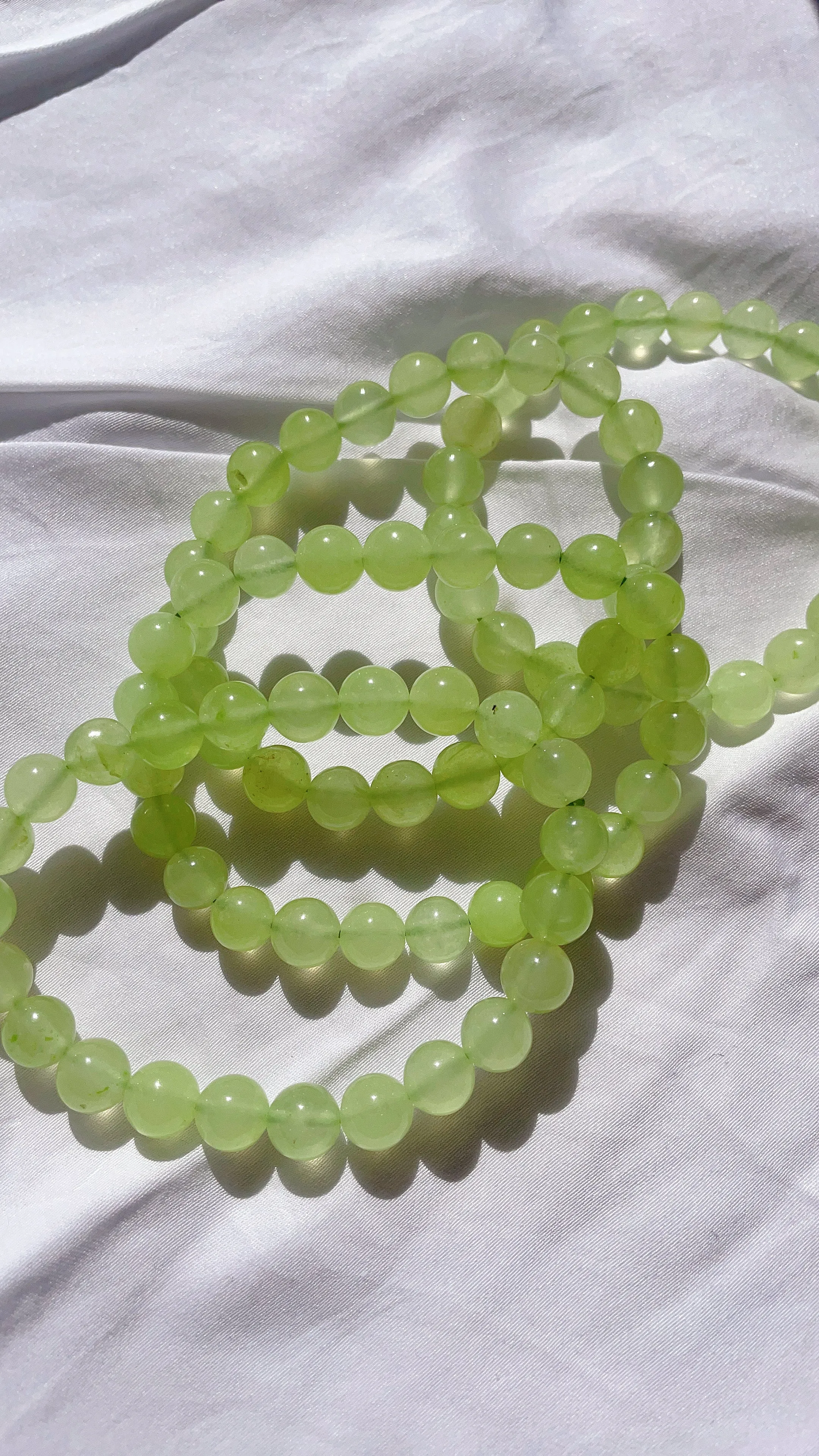 Prehnite Bracelet