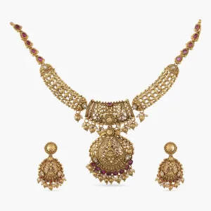 Pulina Antique Necklace Set