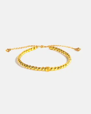 Pyrite Bracelet | Gold