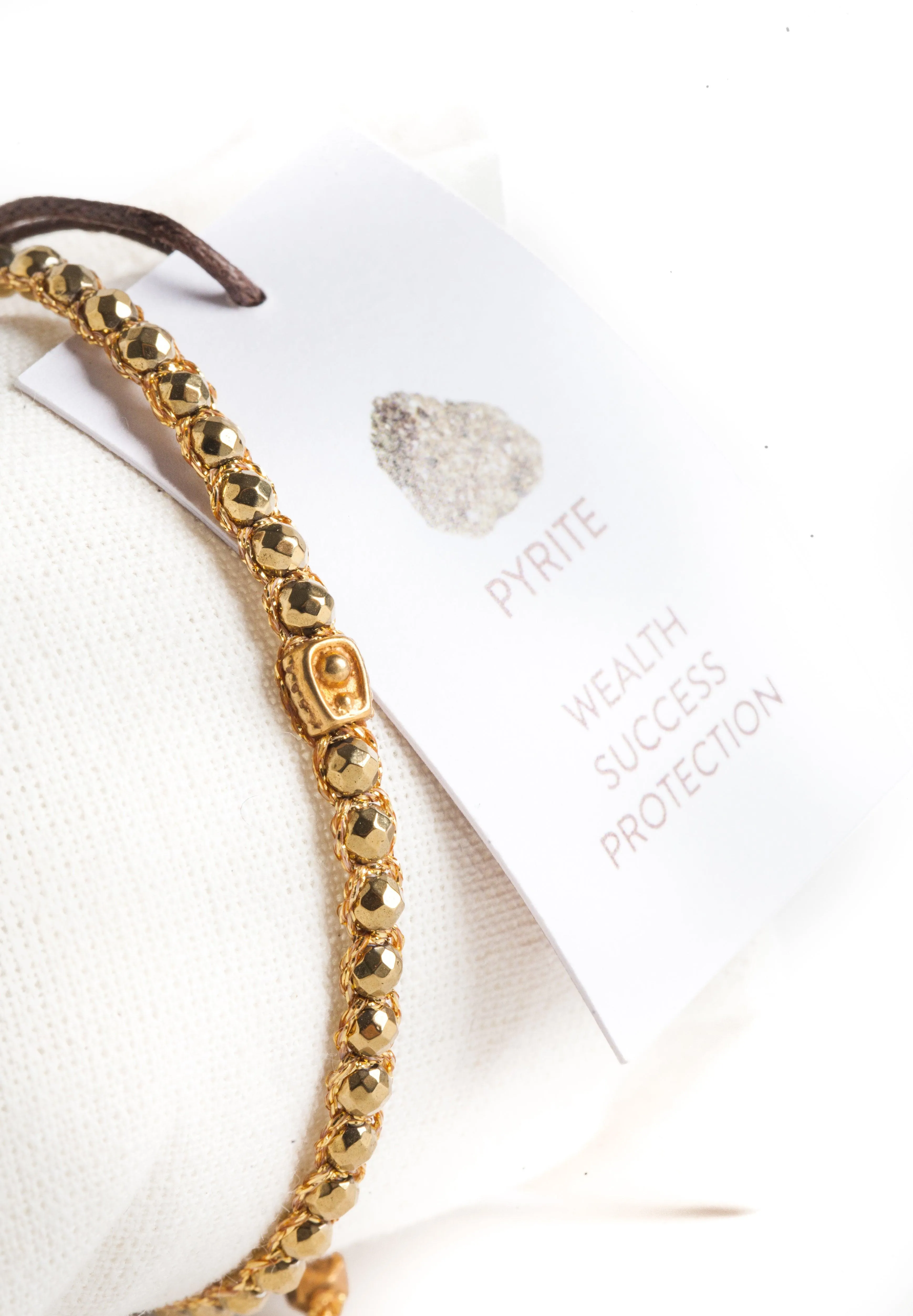 Pyrite Vintage Bracelet | Gold