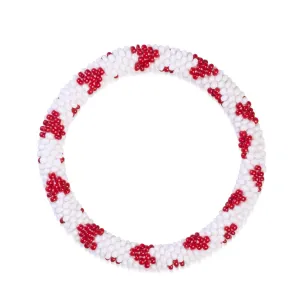 Queen of Hearts | Himalayan Glass Bead Bracelet