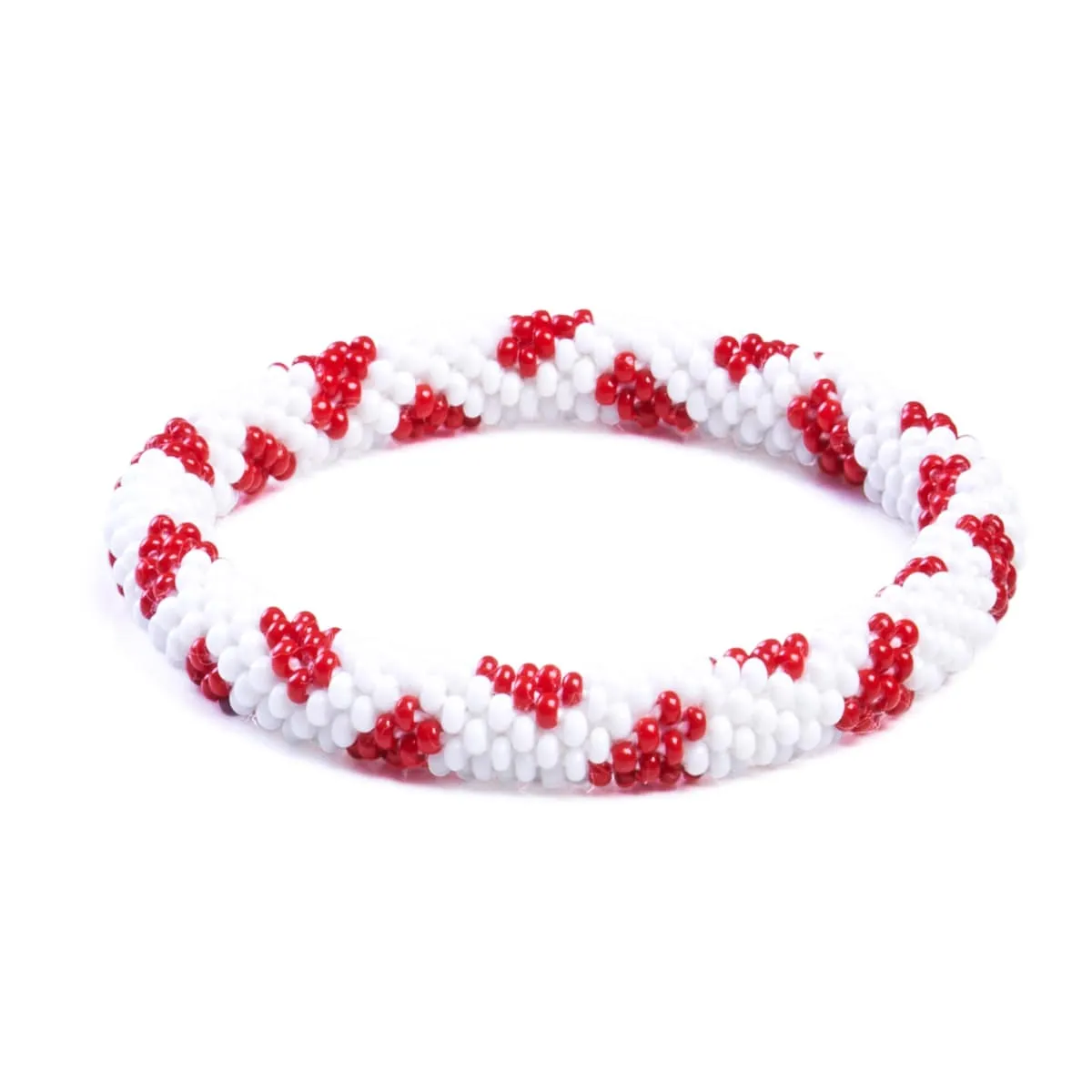 Queen of Hearts | Himalayan Glass Bead Bracelet