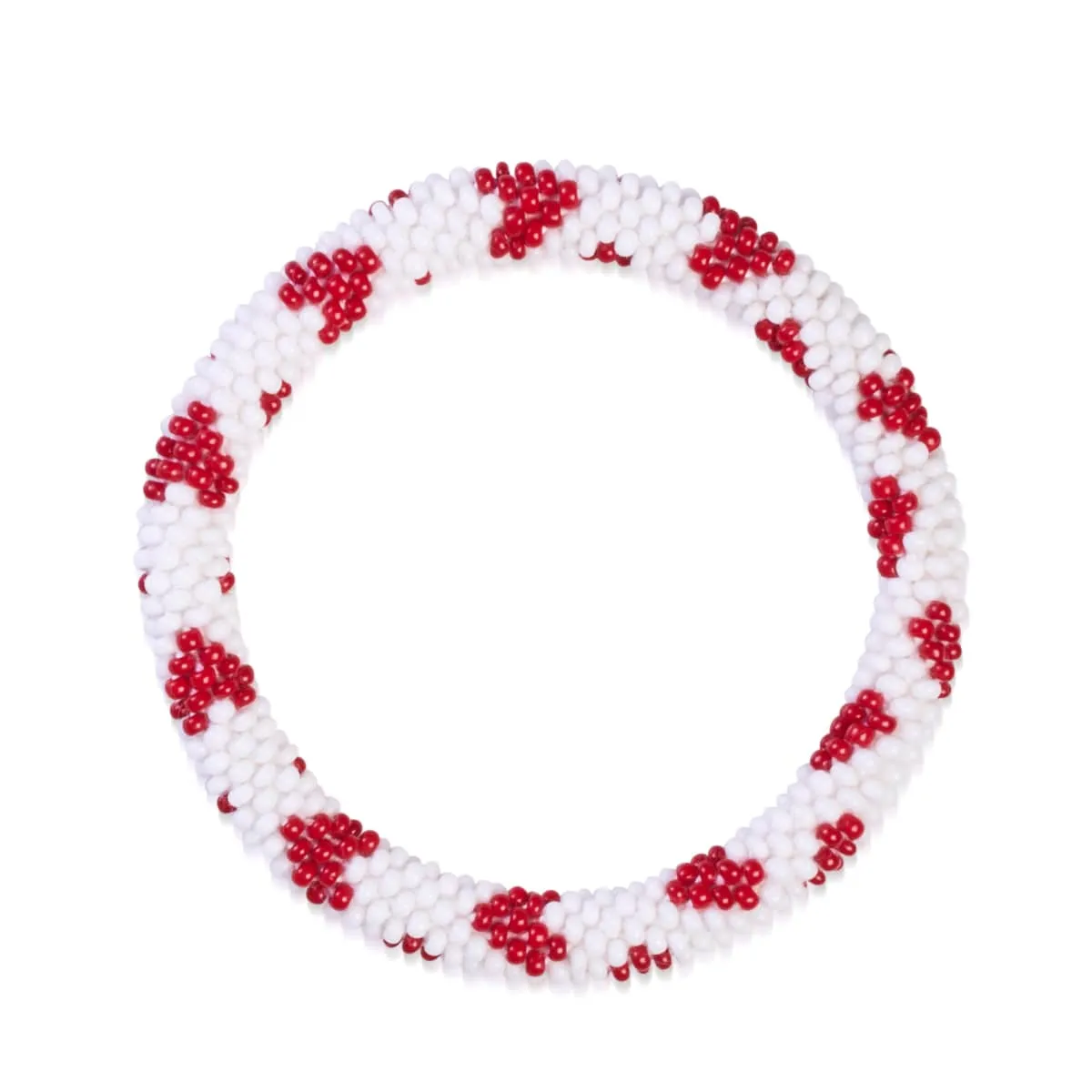 Queen of Hearts | Himalayan Glass Bead Bracelet