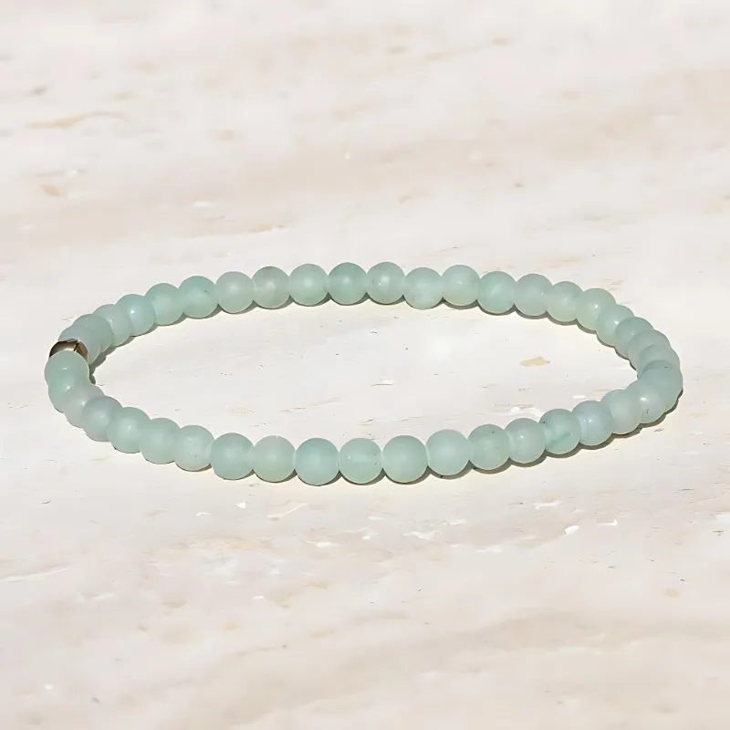 "Love" Matte Aventurine Bracelet