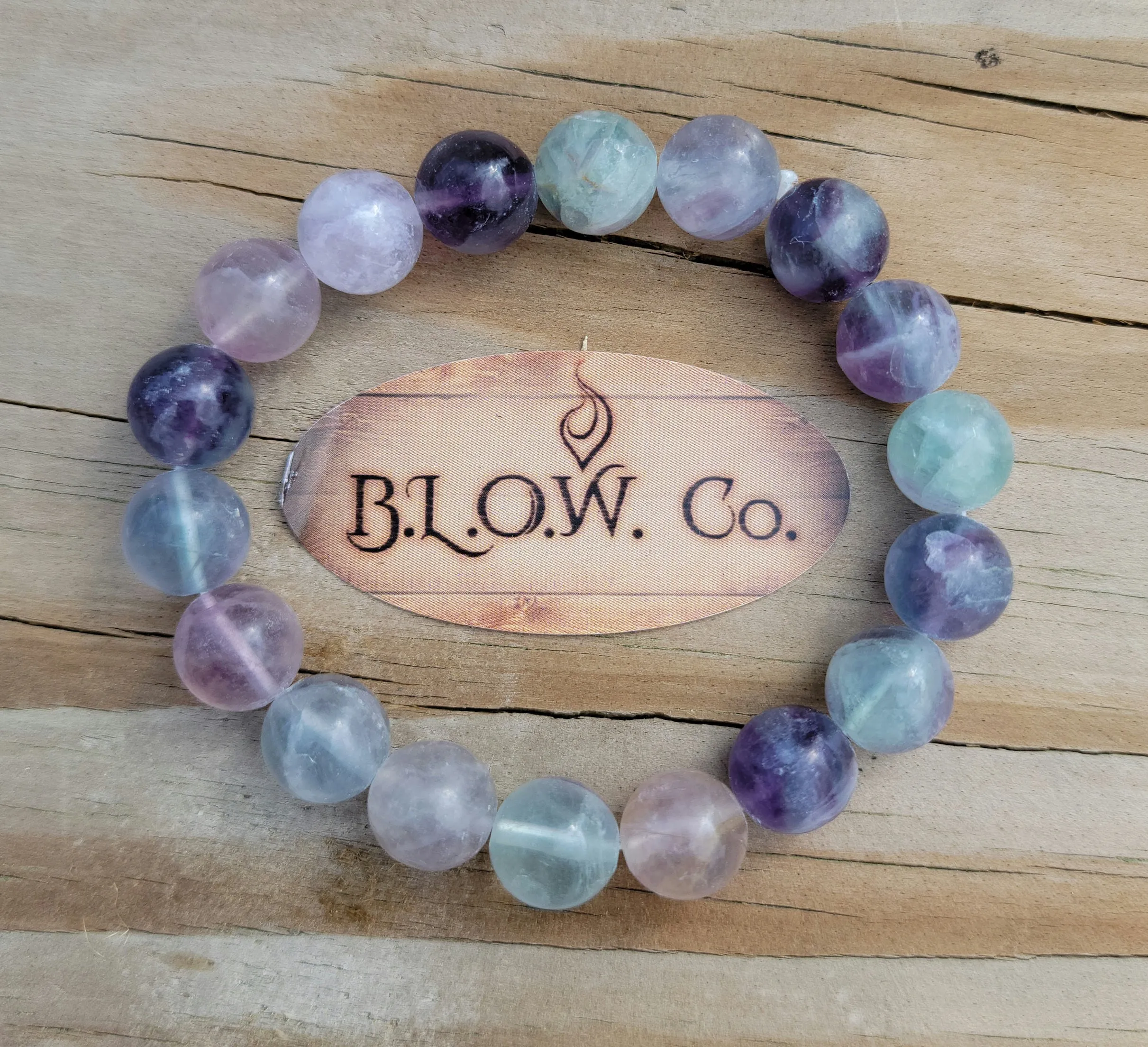 Rainbow Fluorite Bracelet