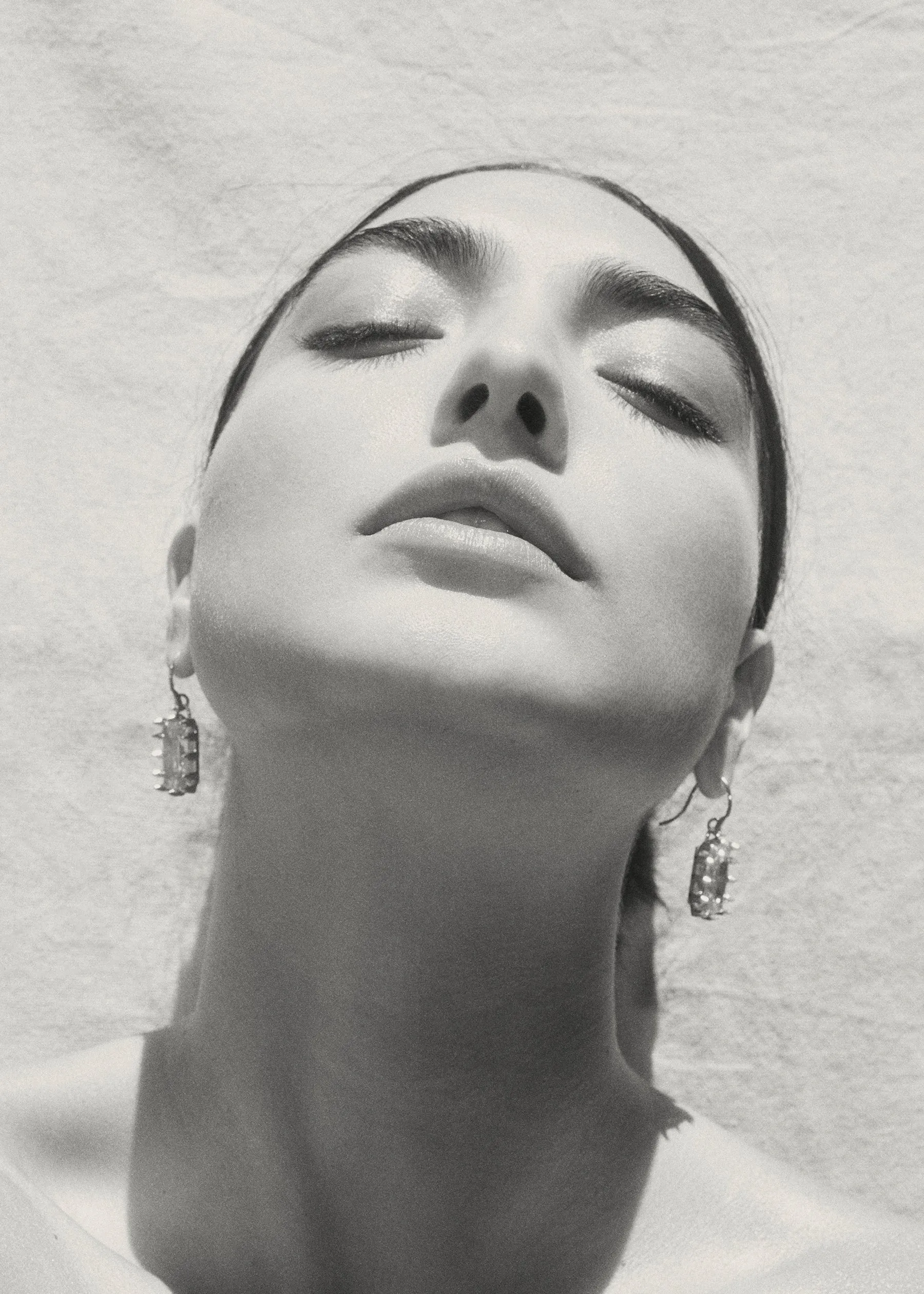 RECTANGLE ESTATE DROP EARRINGS