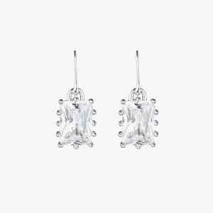 RECTANGLE ESTATE DROP EARRINGS
