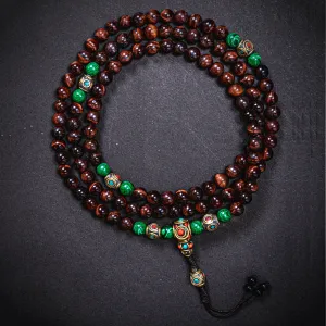 Red Tiger Eye Mala