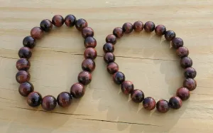 Red Tigers Eye Bracelets