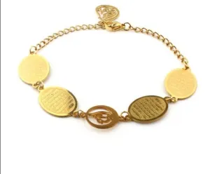Religious Islamic Totem Muslim Arabic Allah Charm Bracelet