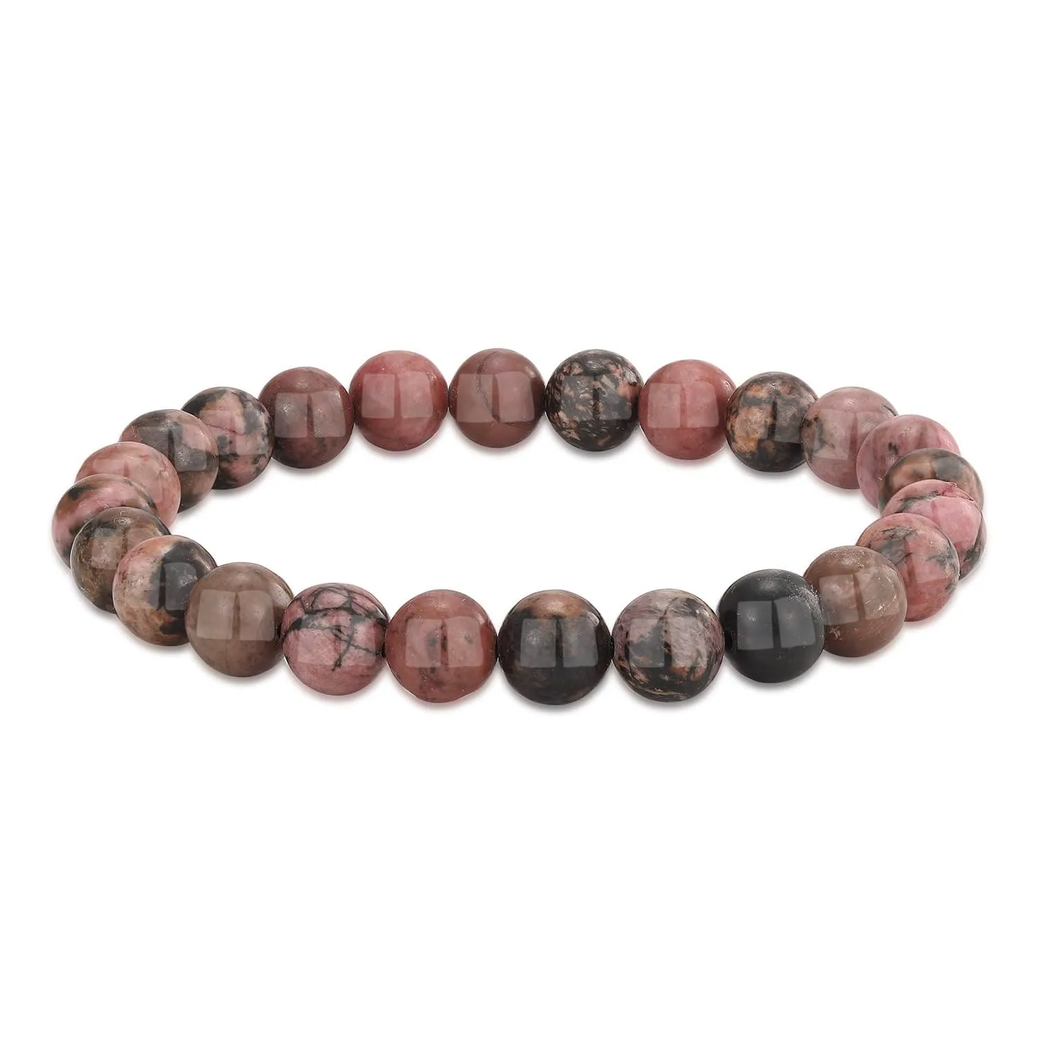 Rhodolite Crystal Bracelet