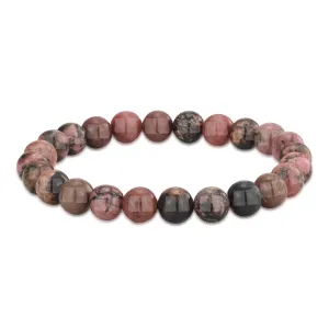 Rhodolite Crystal Bracelet