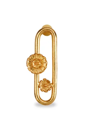 Roma Narsinghani Link Floral Earrings
