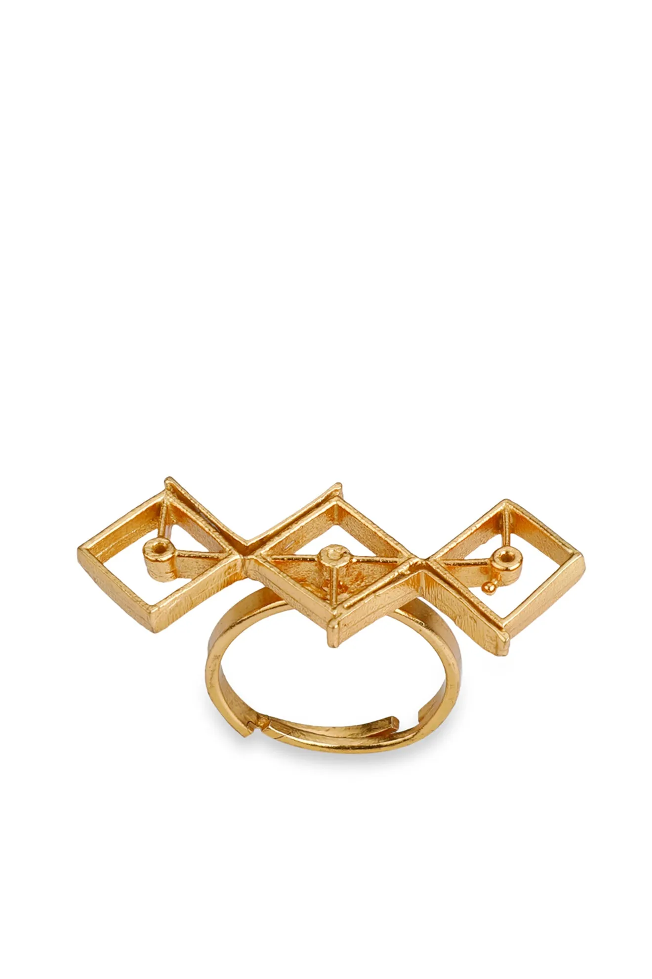 Roma Narsinghani Trikona Ring