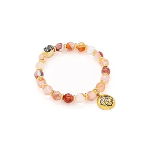 ROOT Chakra Activation Bracelet, Red Fire Quartz
