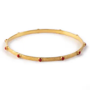 Root Chakra Bangle - Coral