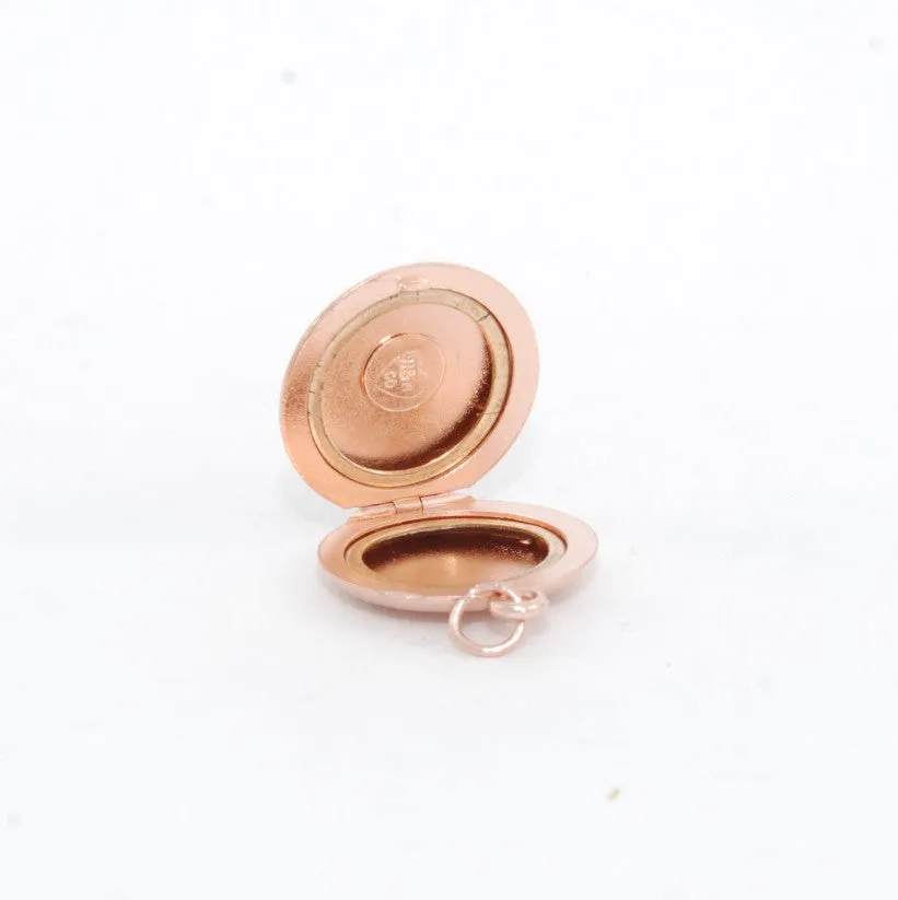 Rose Gold Small Round Locket