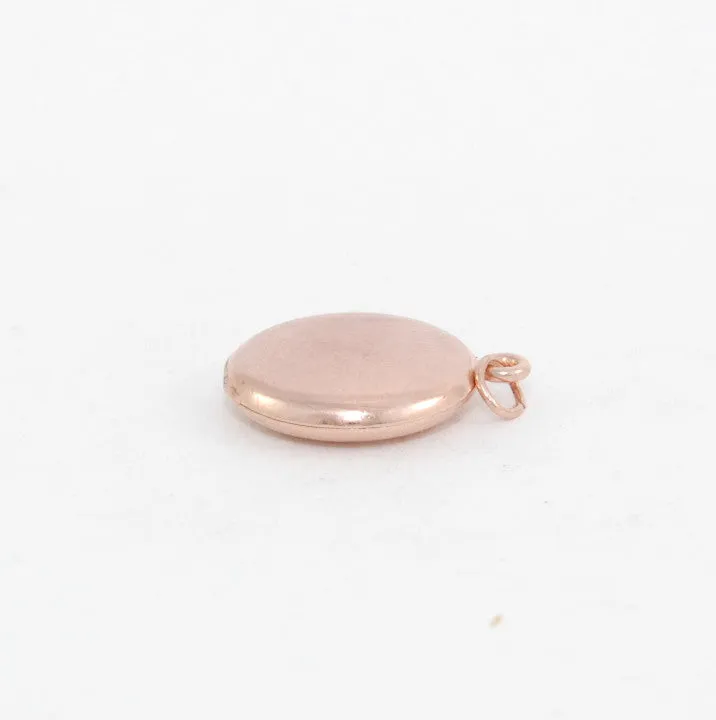 Rose Gold Small Round Locket