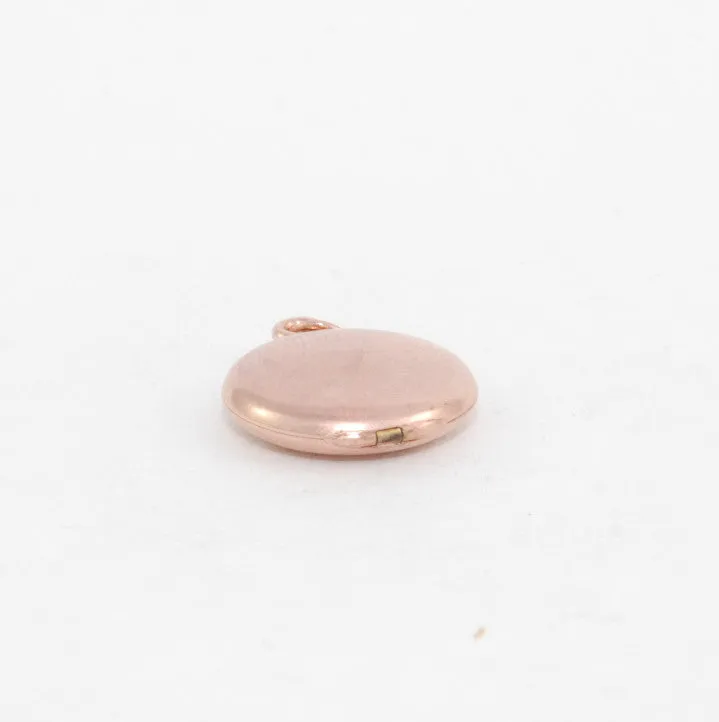 Rose Gold Small Round Locket