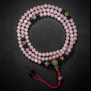 Rose Quartz Happiness Mala