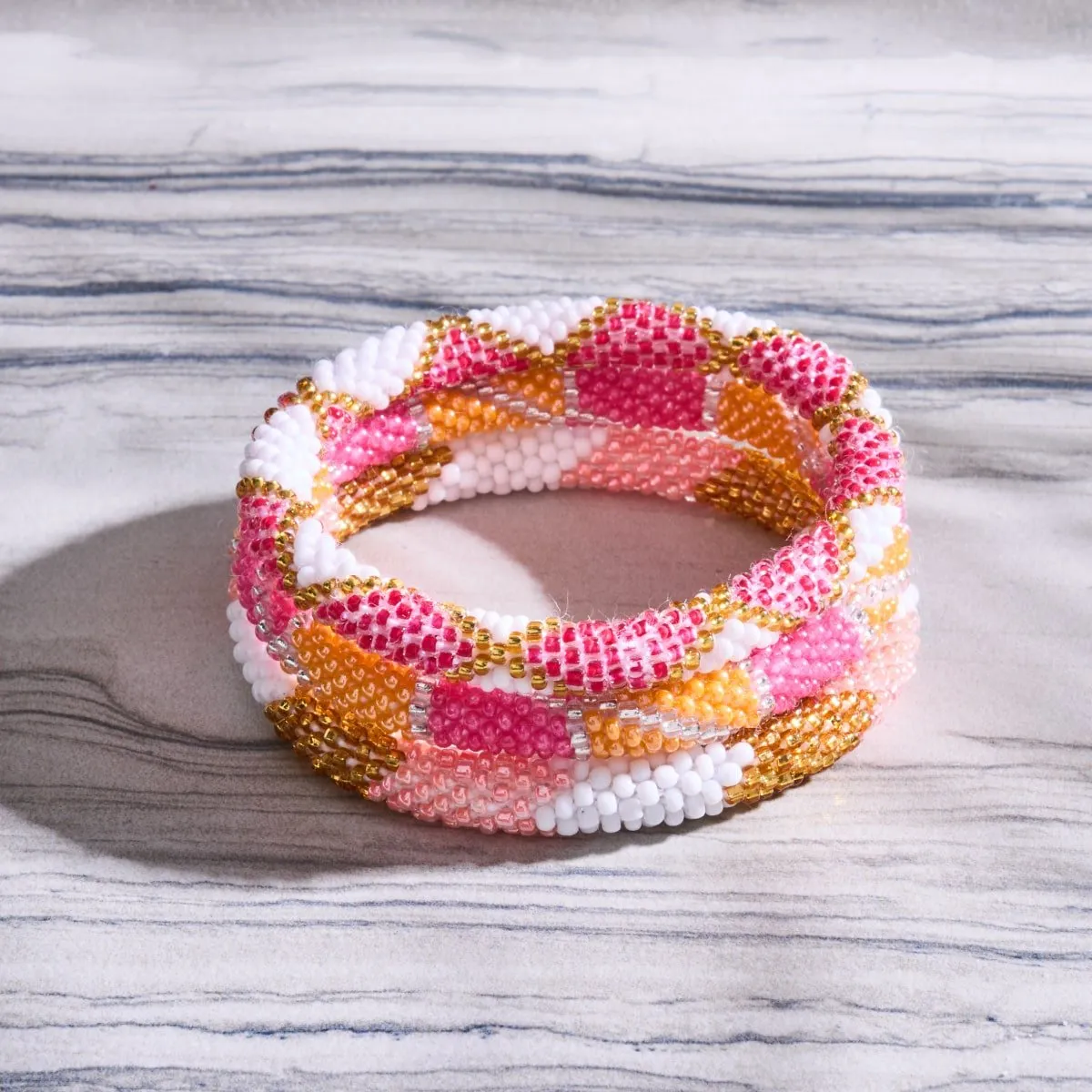 Rudolph | Himalayan Glass Bead Bracelet