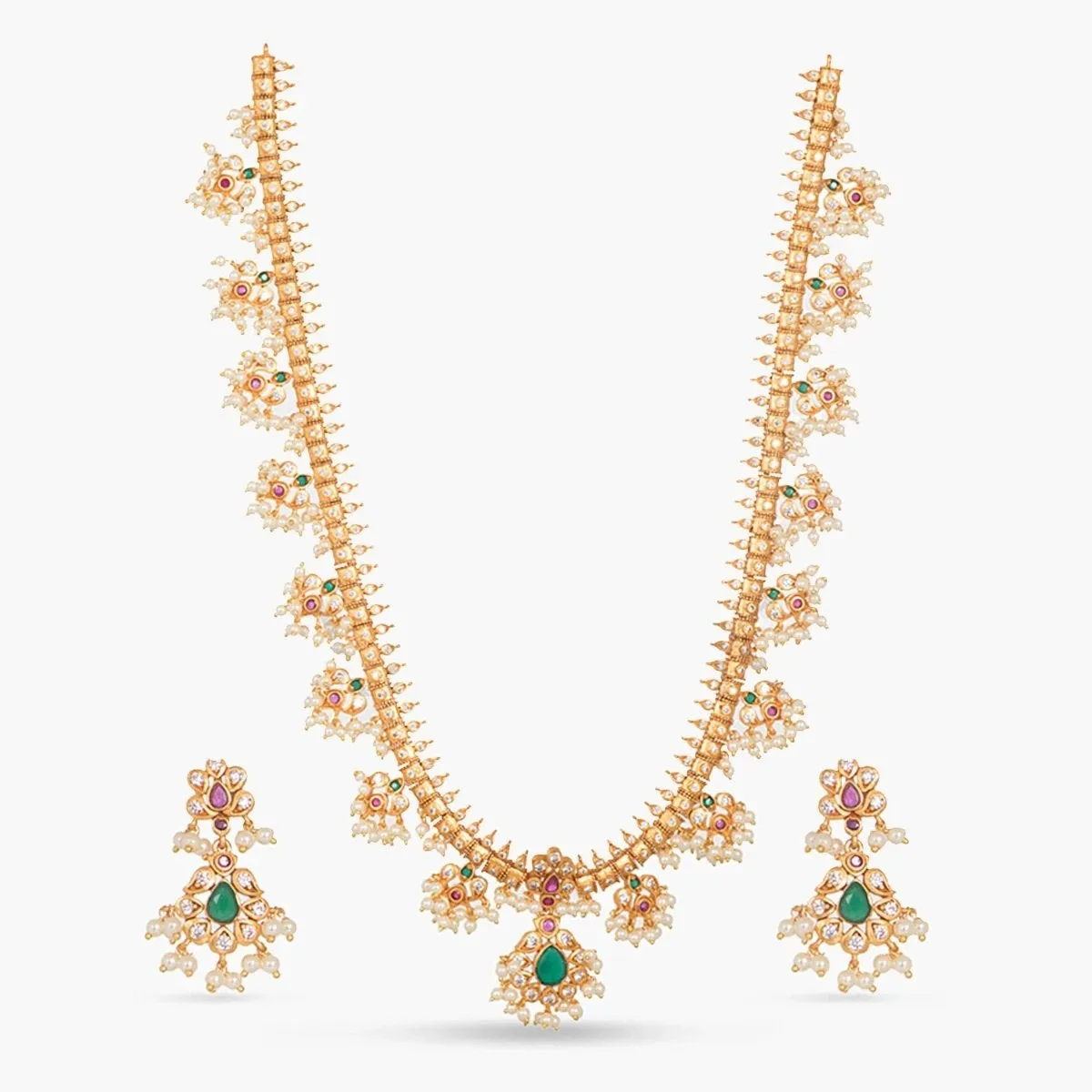 Sagun Antique Long Necklace Set