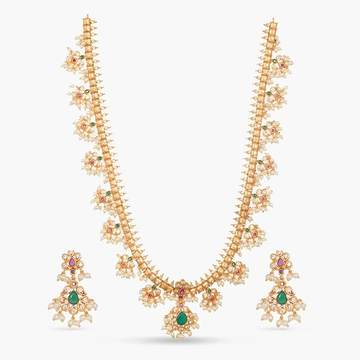 Sagun Antique Long Necklace Set