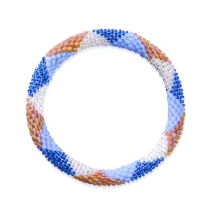 Sahara Dolphins | Himalayan Glass Bead Bracelet
