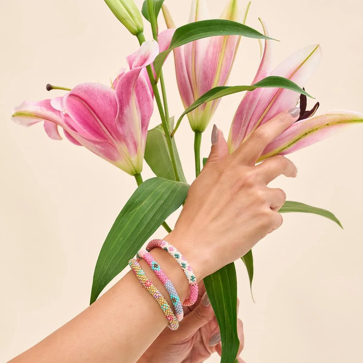 Secret Garden | Himalayan Glass Bead Bracelet
