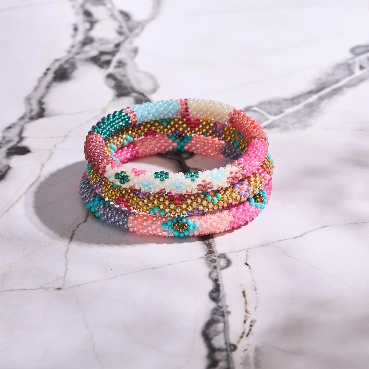 Secret Garden | Himalayan Glass Bead Bracelet