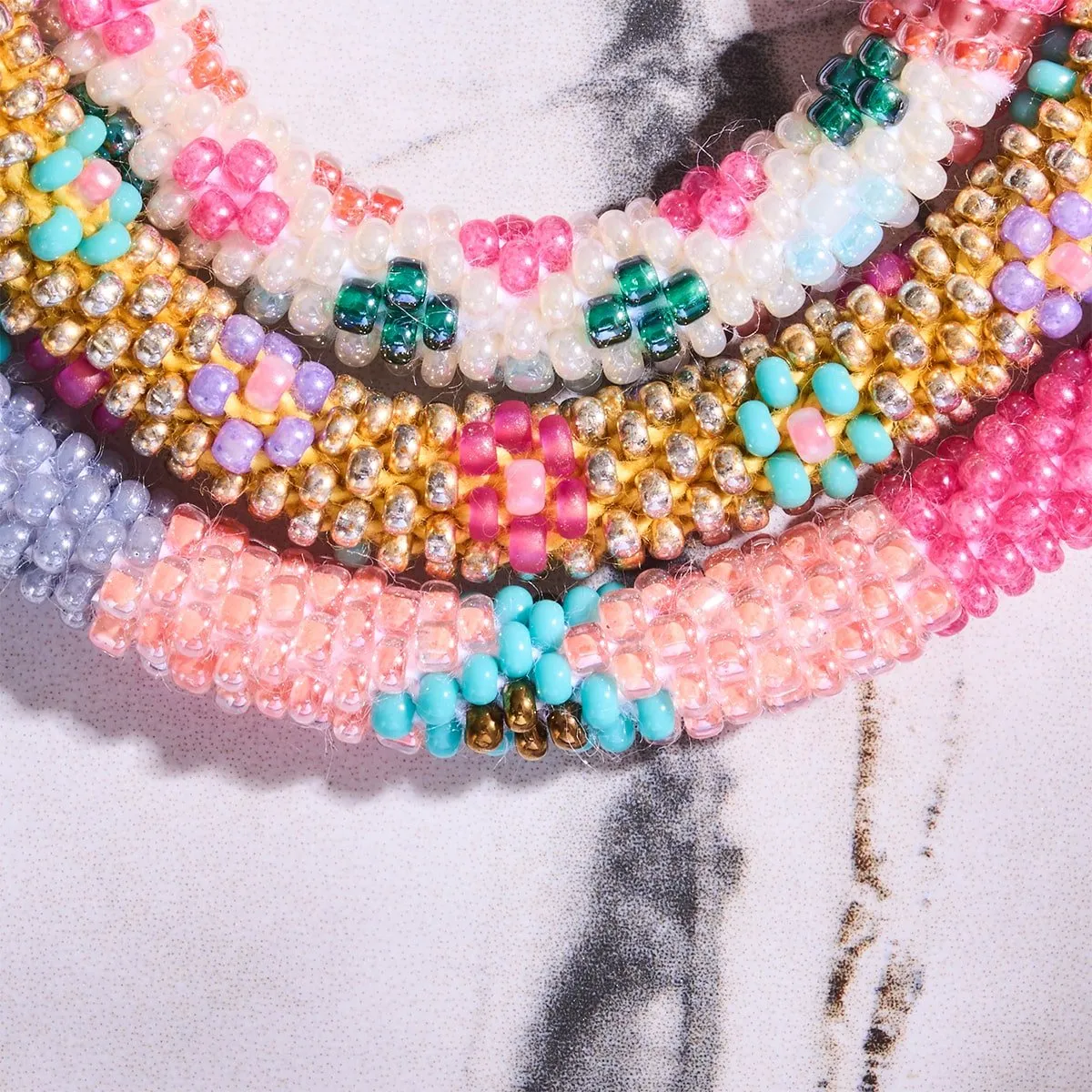 Secret Garden | Himalayan Glass Bead Bracelet
