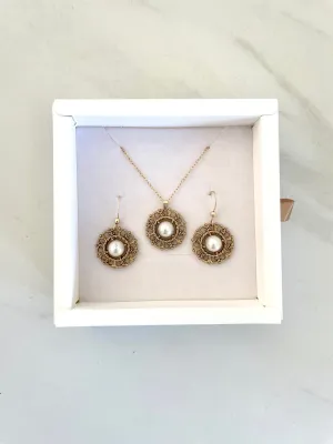 SET: CC Pearl Antique- GOLD