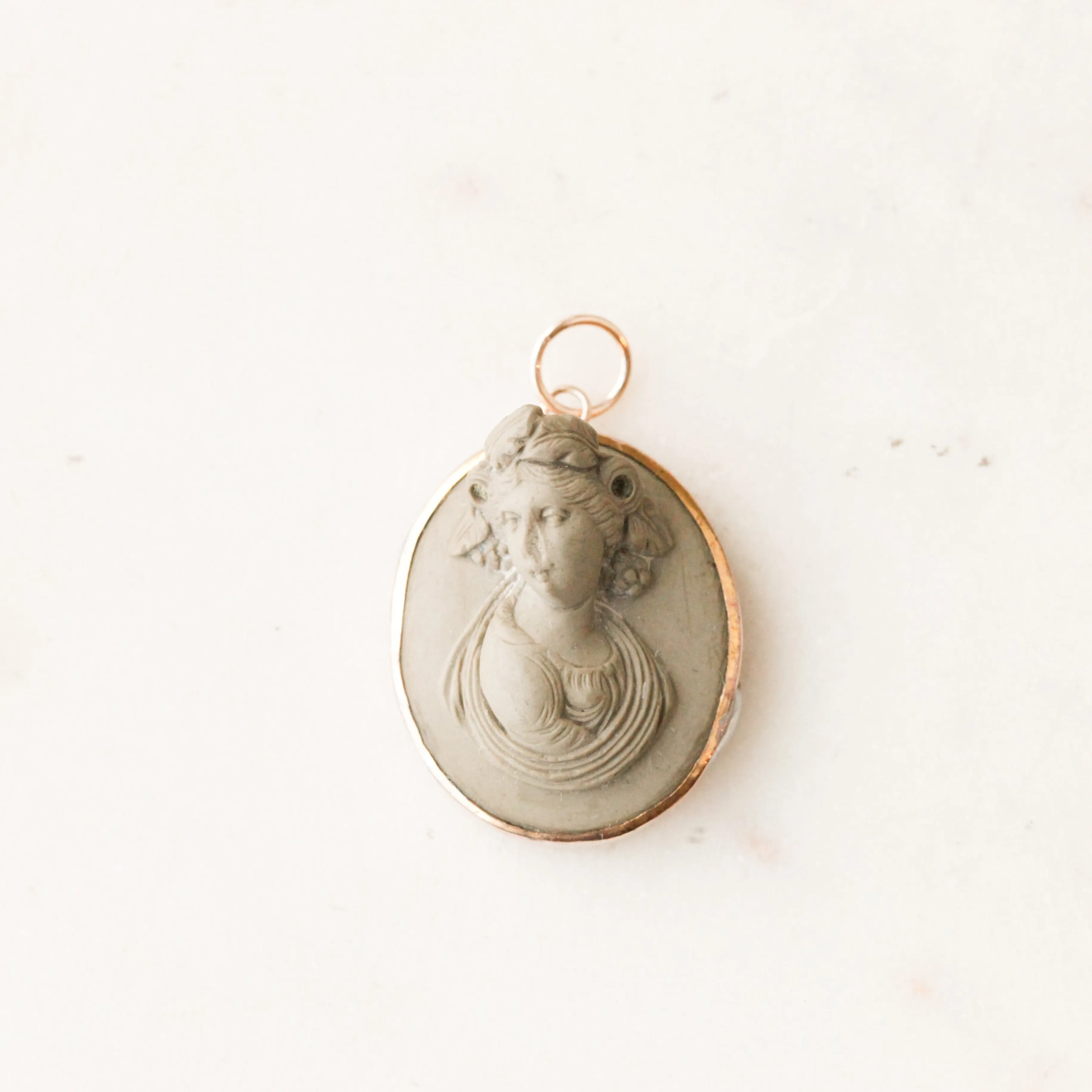 Sherwin Lava Cameo Pendants