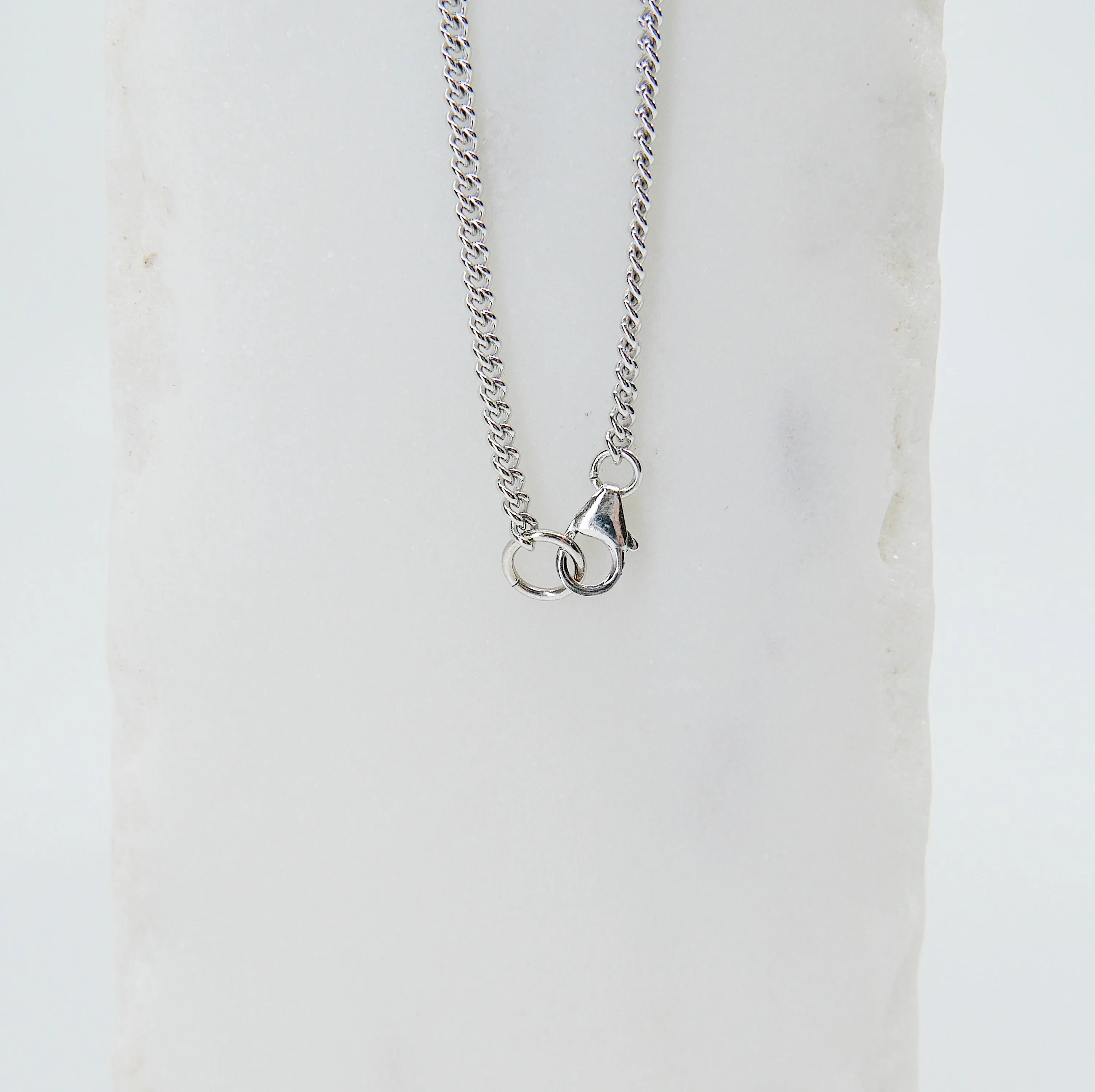 Shield Silver Necklace