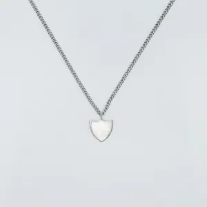 Shield Silver Necklace