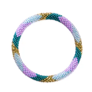Shimmering Dawn | Himalayan Glass Bead Bracelet