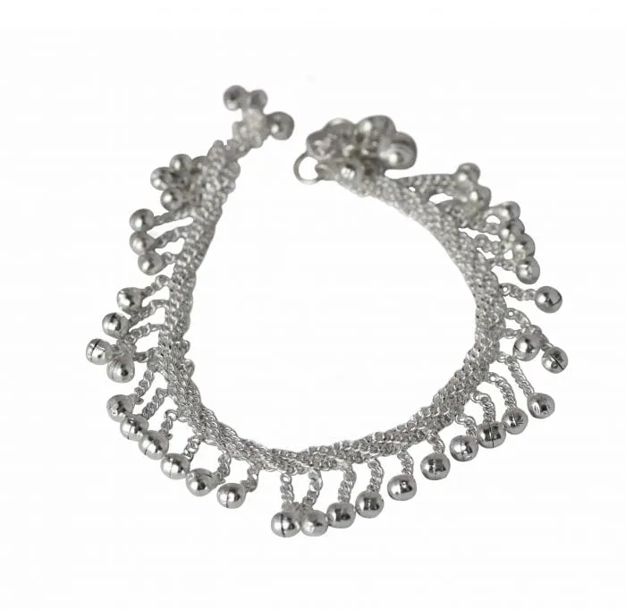 Silver Fashion Anklets